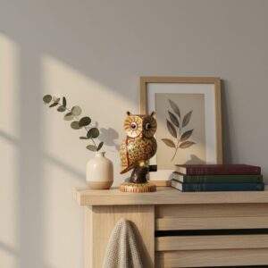 WOODEN OWL