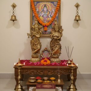 BRASS RADHA-KRISHNA