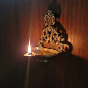 BRASS WALL HANGING DIYA